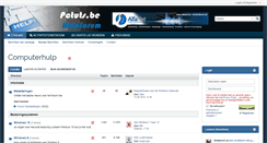 Desktop Screenshot of pctuts.be